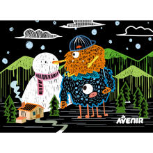 AVENIR Скретч-карточки - Монстер