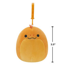 SQUISHMALLOWS Piespraužama plīša rotaļlieta, 8 cm, W16