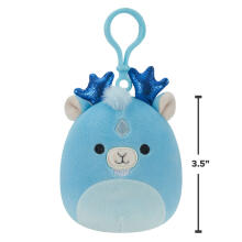 SQUISHMALLOWS Piespraužama plīša rotaļlieta, 8 cm, W16