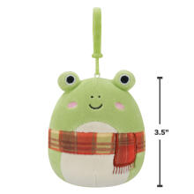 SQUISHMALLOWS Piespraužama plīša rotaļlieta, 8 cm, W16
