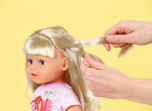 BABY BORN Sister doll Style & play blonde, 43 cm