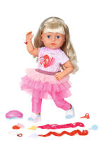 BABY BORN Sister doll Style & play blonde, 43 cm