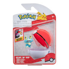 POKEMON Pokéball with figure Clip´N´Go, W14