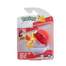 POKEMON Pokéball with figure Clip´N´Go, W14
