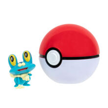 POKEMON Pokéball with figure Clip´N´Go, W14