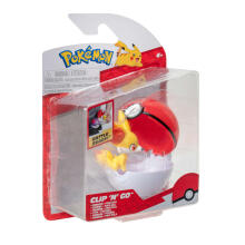POKEMON Pokéball with figure Clip´N´Go, W14