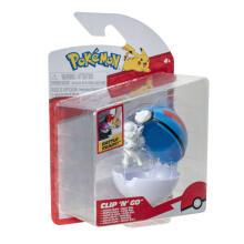 POKEMON Pokéball with figure Clip´N´Go, W14
