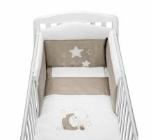 Cam Orso Luna Art.G248 Bērnu gultas veļas komplekts 3-daļīgs