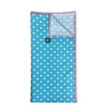 La Bebe™ Cotton Art.156139 Blue Хлопковая подстилка с клеенкой 100x150см