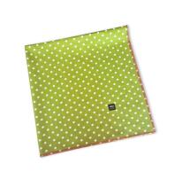 La Bebe™ Cotton Art.156141 Green Хлопковая подстилка с клеенкой 100x150см