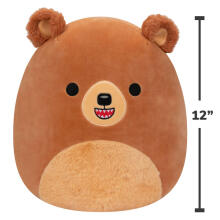 SQUISHMALLOWS W16 Plīša rotaļlieta, 30 cm