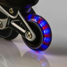 Inline skates Meteor 4w1 Seasons M 34-37 black - slidas un skrituļslidas