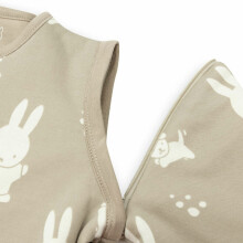 Jollein With Removable Sleeves Art. 016-542-67097 Miffy&Snuffy Olive Green - medvilninis miegmaišis rankomis 110cm