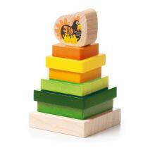 Cubika Woodwn Tower Art.LD-15 Деревянная пирамидка