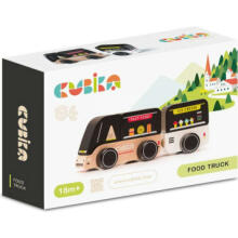 Cubika Food Truck Art.15542 Wooden cars Food truck