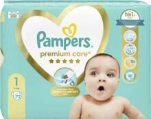 Pampers Premium Care Art.P04C520 Bērnu autiņbiksītes S1 izmērs no 2-5kg, 72gab.