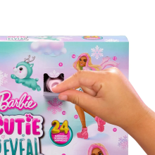 Barbie Cutie Reveal HJX76 Рождественский календарь Барби 29см