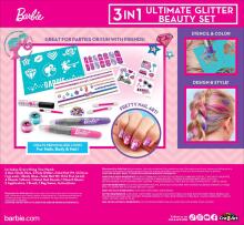 BARBIE Beauty Set 3 in 1 Ultimate Glitter