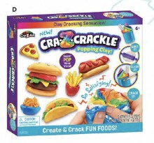 CRA-Z-ART Cra-Z-Crackle komplekt Lõbus toit