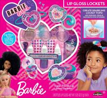 BARBIE Lip Gloss Lockets set Sparkling Sweet Heart