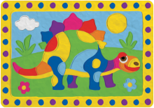 KIDS DO  Art.WP1503 3D glezna no viegla plastilīna Dinozaurs