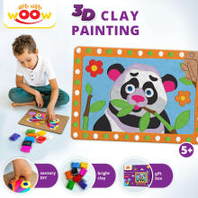 KIDS DO  Art.WP1504 3D glezna no viegla plastilīna Panda