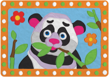 KIDS DO  Art.WP1504 3D glezna no viegla plastilīna Panda