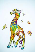 KIDS DO Wooden puzzle Art.AP3113 Деревянный пазл Жираф 62 шт