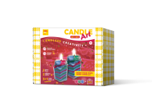 KIDS DO DIY Candle Art Set. Red Green Blue + 1 SURPRISE color Art.44003 Sveču mākslas komplekts
