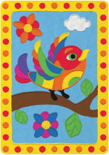 KIDS DO  Art.WP1501  Набор для творчества - 3D картина из глины Птичка