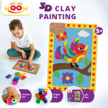 KIDS DO  Art.WP1501  Набор для творчества - 3D картина из глины Птичка