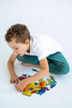 KIDS DO Wooden puzzle  Art.AP3112 Koka puzle Kaķēns 100 gab