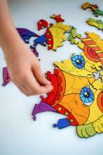 KIDS DO Wooden puzzle  Art.AP3112 Koka puzle Kaķēns 100 gab