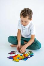KIDS DO Wooden puzzle  Art.AP3112 Koka puzle Kaķēns 100 gab