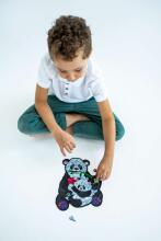 KIDS DO Wooden puzzle  Art.AP3119   Деревянный пазл Панда 52 шт
