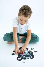 KIDS DO Wooden puzzle  Art.AP3119   Деревянный пазл Панда 52 шт