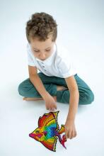 KIDS DO Wooden puzzle Art.AP3117 Деревянный пазл Рыба 35 шт