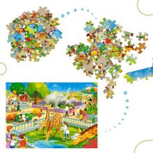 Ikonka Art.KX4582 CASTORLAND Puzzle 60el. Zoo Visit