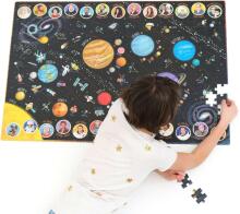 Banana Panda Suuuper Size Puzzles Solar System Art.49110 Grīdas puzle (300gab.)