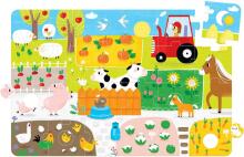 Banana Panda Super Size Puzzle Farm Match Fun Art.49108  Напольный пазл (34шт.)