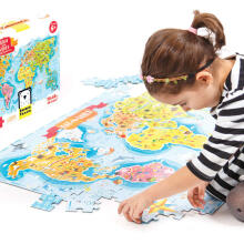 Banana Panda What in the World Young Explorers Art.33672 Grīdas puzle (168gab.)