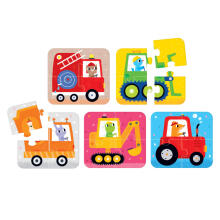 Banana Panda On-the-Go Puzzles Vehicles Art.49202 пазл (20шт.)