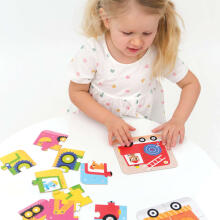 Banana Panda On-the-Go Puzzles Vehicles Art.49202 пазл (20шт.)