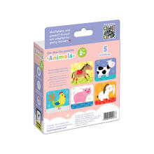 Banana Panda On-the-Go Puzzles Animals Art.49201 пазл (20шт.)