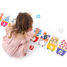 Banana Panda Make-a-Match Puzzle Number Train Art.49113 пазл (30шт.)