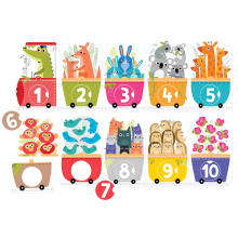 Banana Panda Make-a-Match Puzzle Number Train Art.49113 пазл (30шт.)