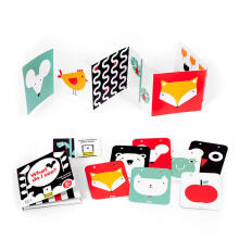 Banana Panda High Contrast Baby Pack Art.77376  двусторонние контрастные карточки