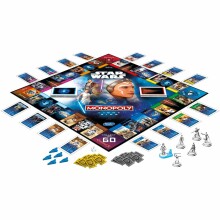 MONOPOLY Galda spēle Monopoly Zvaigžņu kari: Light Side