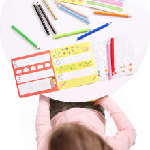 Banana Panda Looong Coloring Books - Ready to Write Numbers Art.50191 krāsojamās grāmatas — gatavas ciparu rakstīšanai