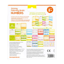 Banana Panda Looong Coloring Books - Ready to Write Numbers Art.50191 krāsojamās grāmatas — gatavas ciparu rakstīšanai